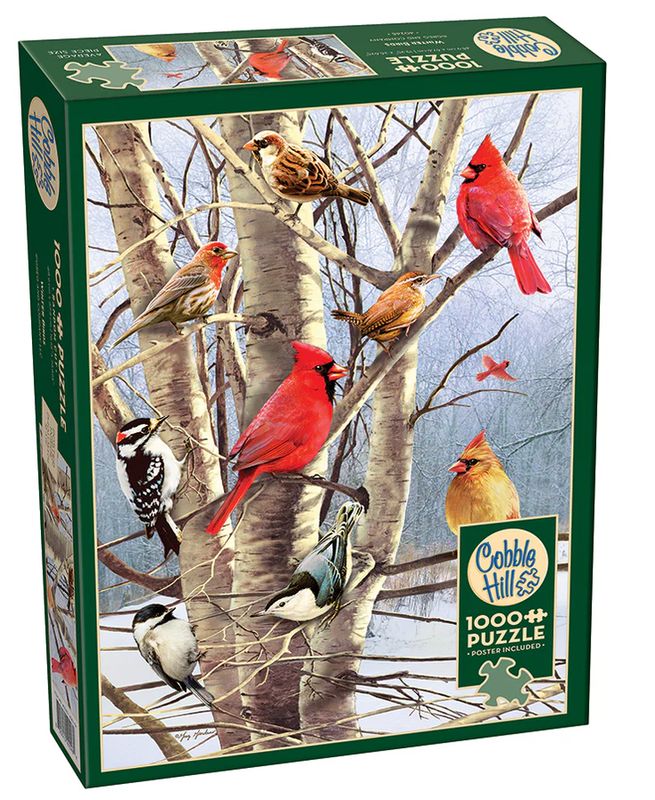 1000pc: Winter Birds