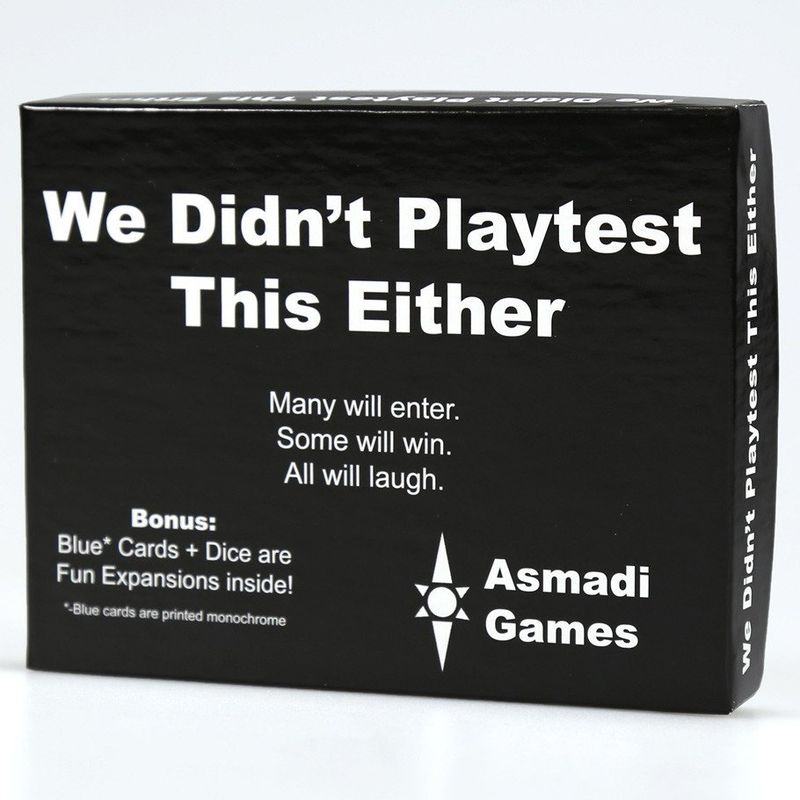 We Didn&#39;t Playtest This Either