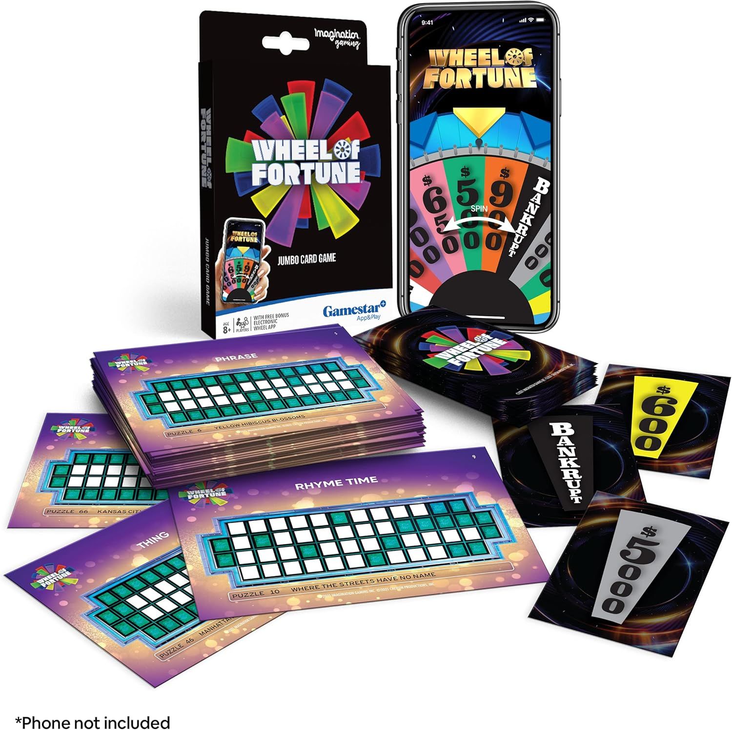 Wheel of Fortune Card Game