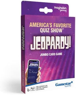 Jeopardy Card Game