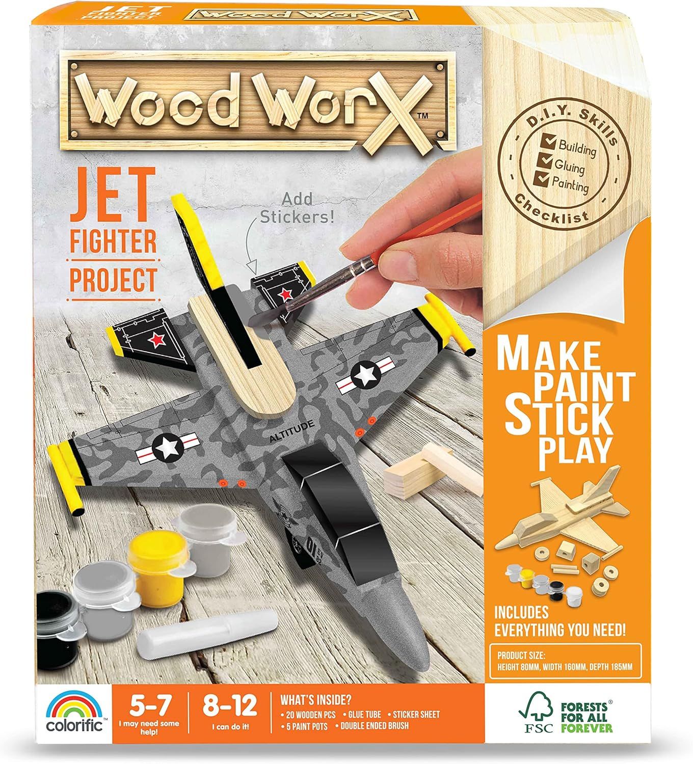 Wood Worx - Jet Fighter