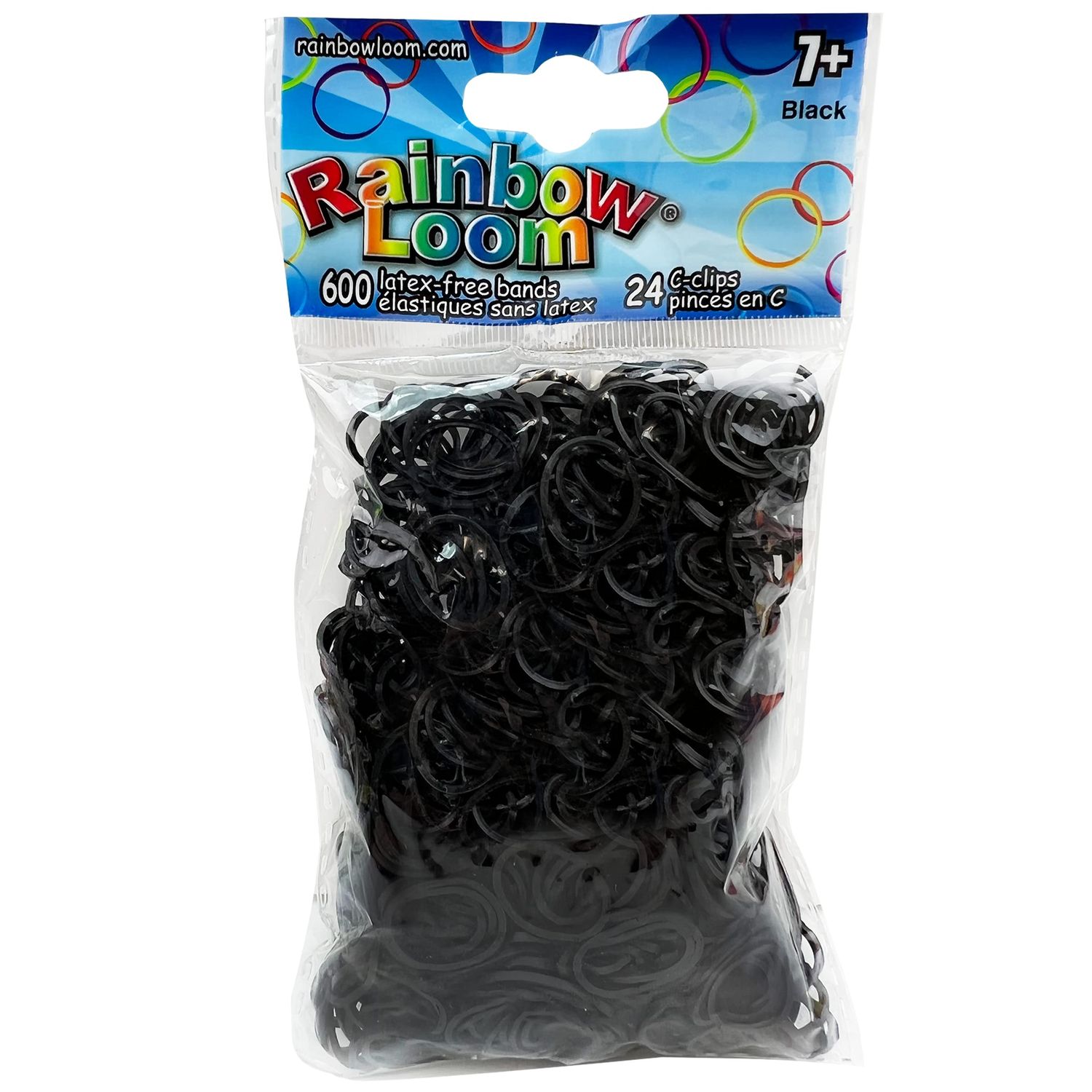 Rainbow Loom Elastics - Black