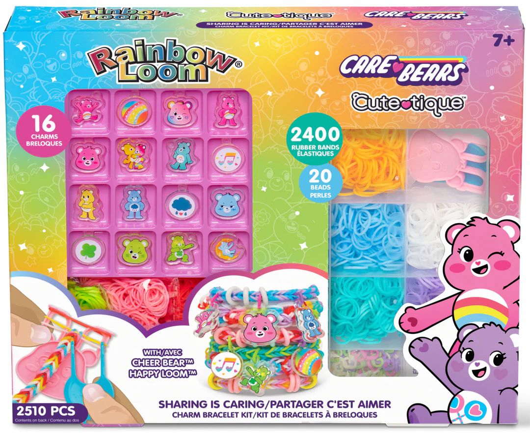 Rainbow Loom Cutetique - Care Bears - Sharing is Caring