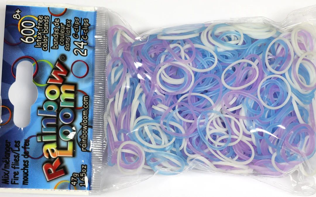 Rainbow Loom Elastics - Fire Flies (Glow)