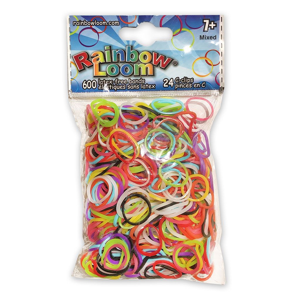 Rainbow Loom Elastics - Classic Mix
