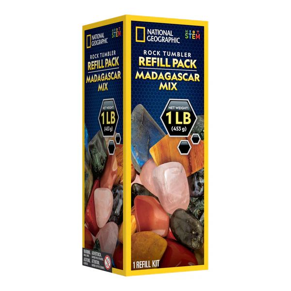 National Geographic - Rock Tumbler Madagascar Refill Kit