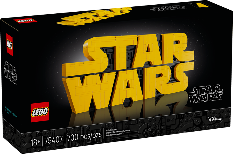 LEGO® STAR WARS - Brick-Built Star Wars Logo