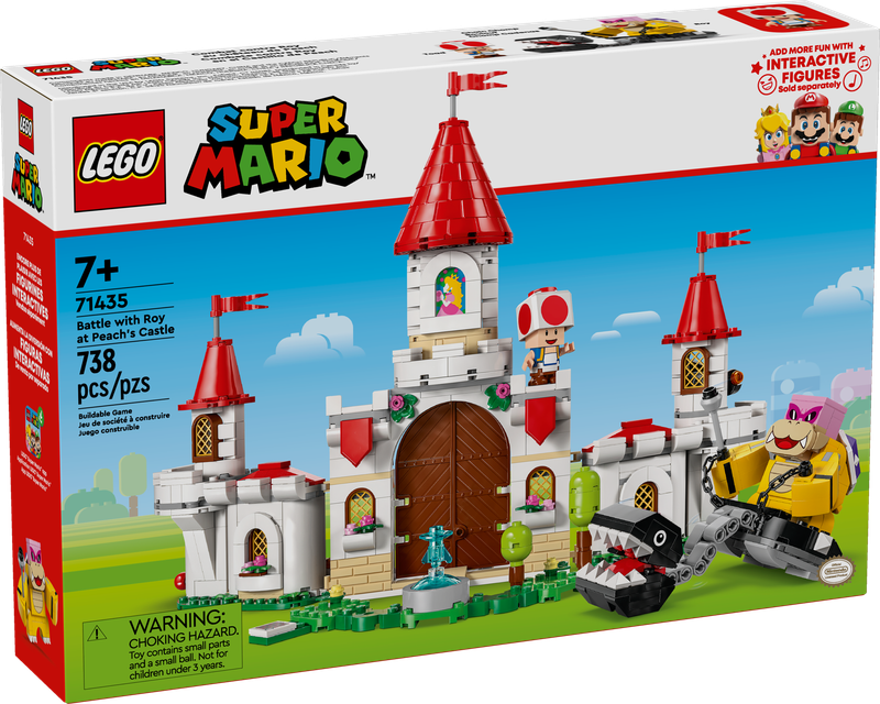 LEGO® SUPER MARIO - Battle with Roy at Peach&#39;s Castle