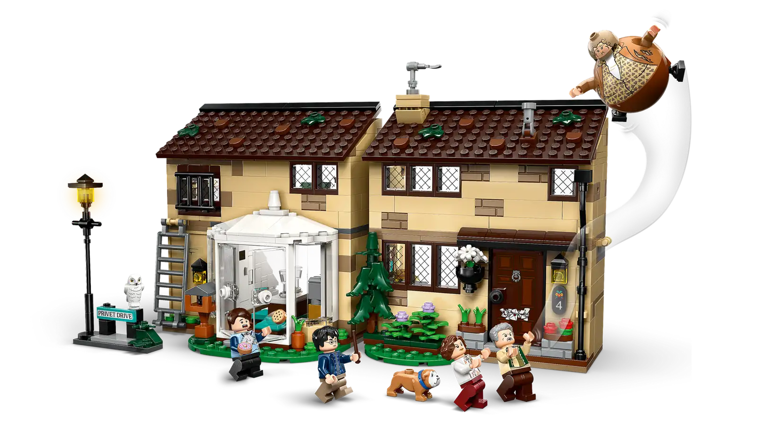 LEGO® HARRY POTTER - Privet Drive: Aunt Marge&#39;s Visit