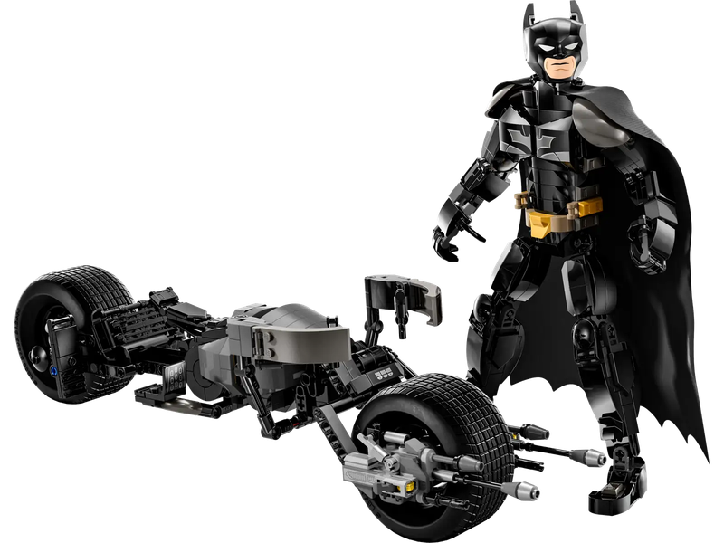 LEGO® SUPER HEROES DC - Batman™ Construction Figure and the Bat-Pod Bike