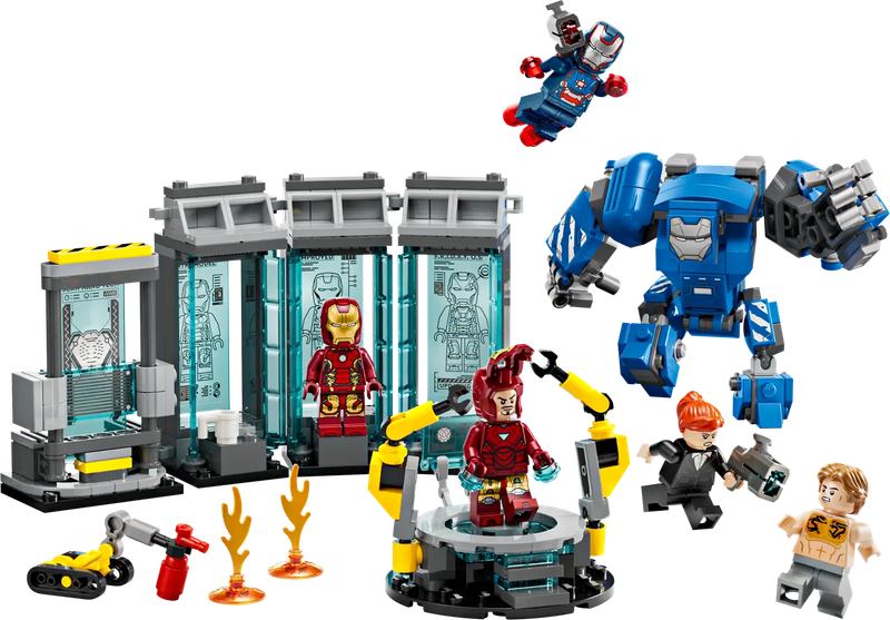 LEGO® SUPER HEROS MARVEL - Iron Man&#39;s Laboratory: Hall of Armor