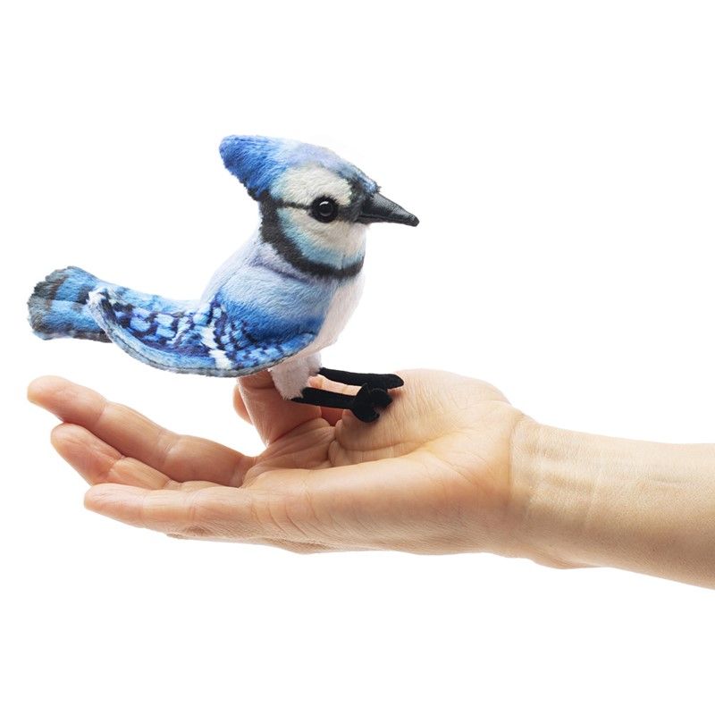 Folkmanis - Mini - Blue Jay Finger Puppet