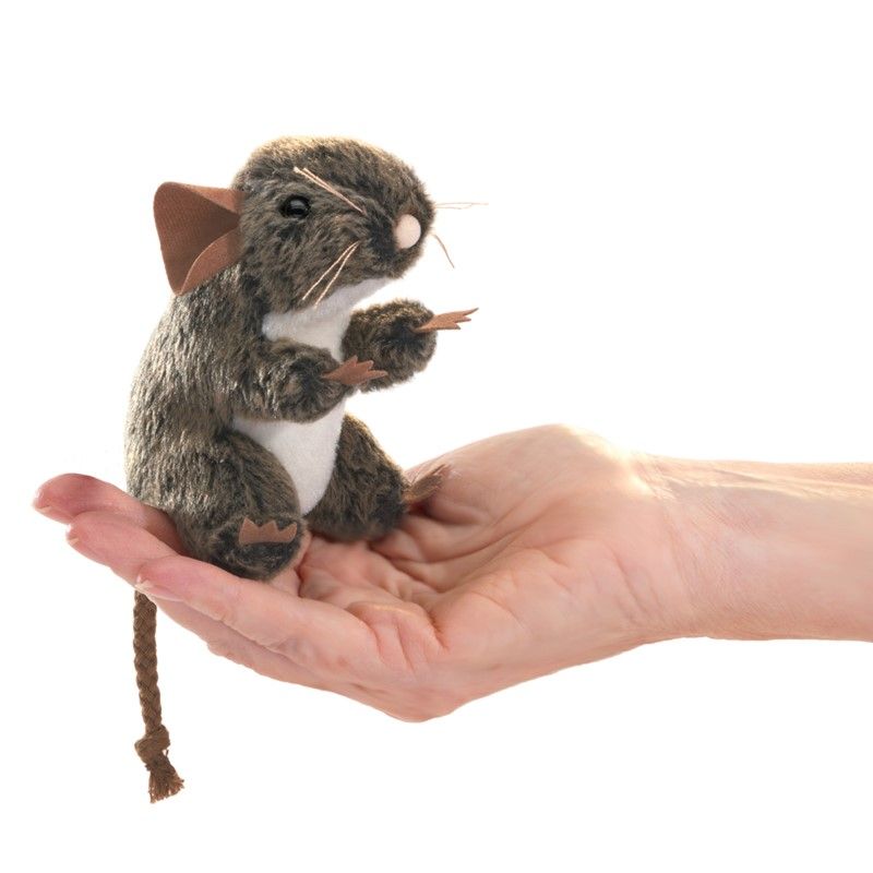 Folkmanis - Mini - Field Mouse, Finger Puppet