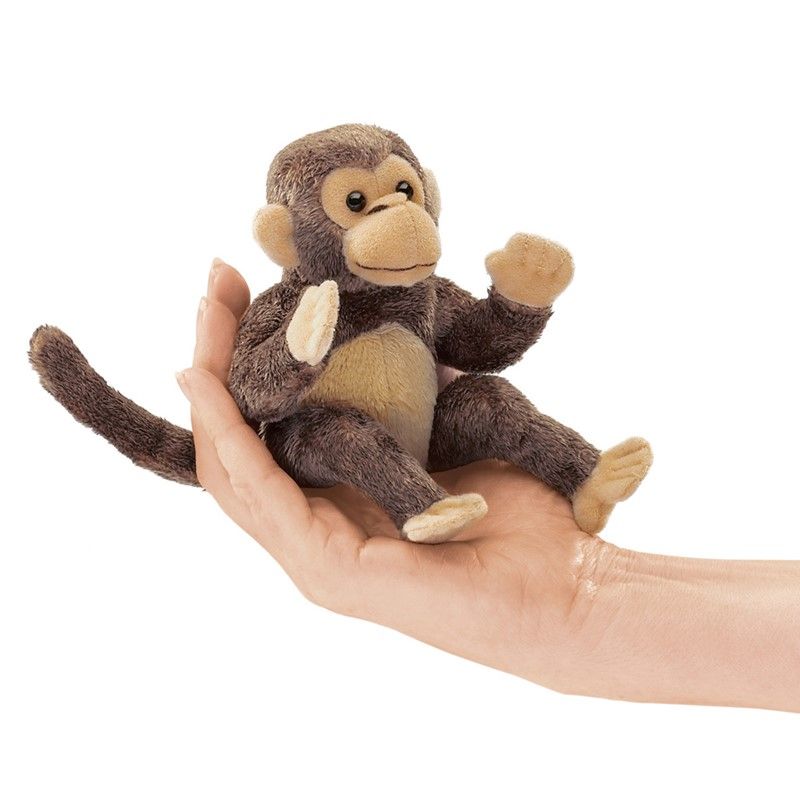Folkmanis - Mini - Monkey Finger Puppet
