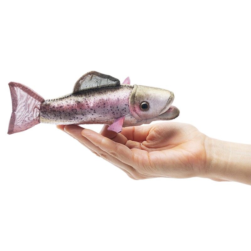 Folkmanis - Mini - Rainbow Trout Finger Puppet