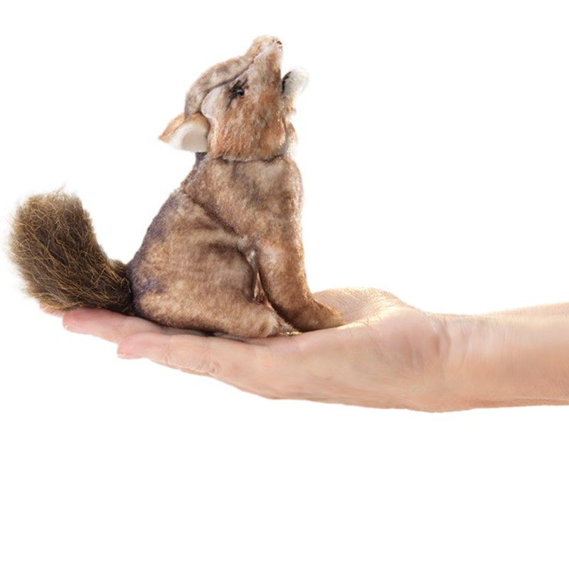 Folkmanis - Mini - Coyote Finger Puppet