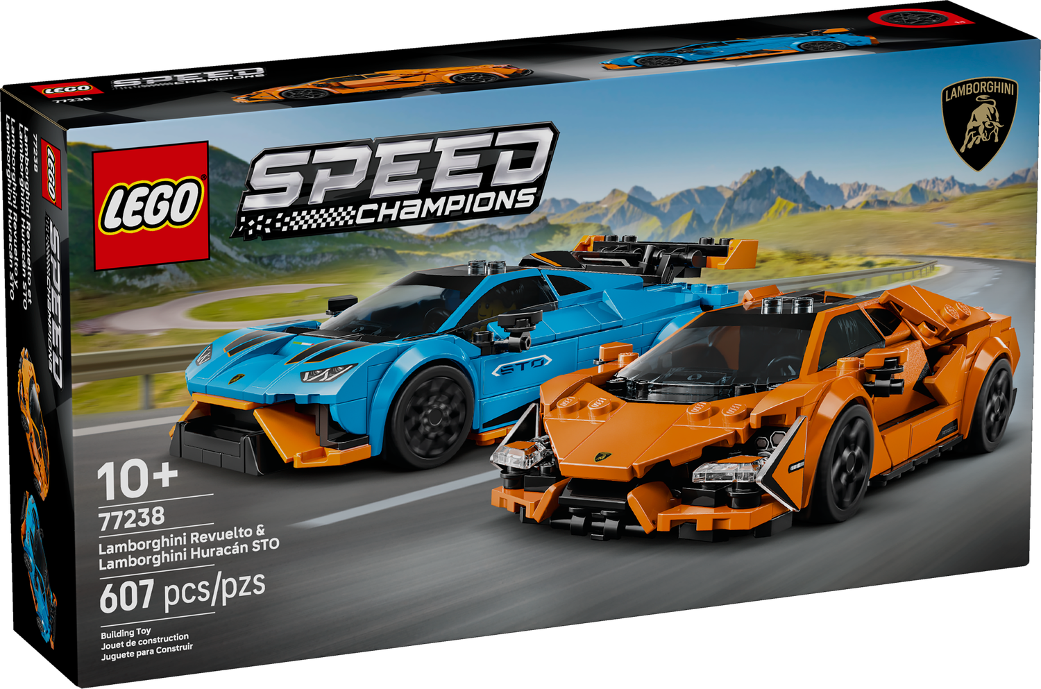 LEGO® SPEED CHAMPIONS - Lamborghini Revuelto &amp; Huracán STO
