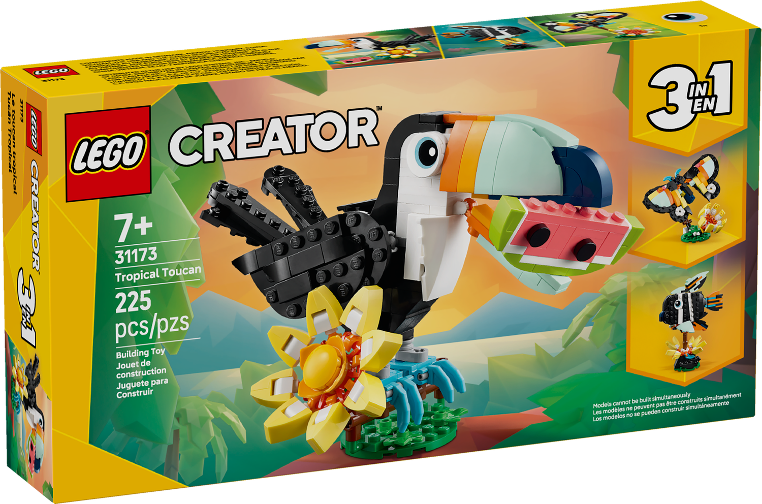 LEGO® CREATOR - Wild Animals: Tropical Toucan