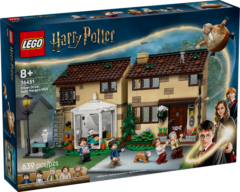 LEGO® HARRY POTTER - Privet Drive: Aunt Marge&#39;s Visit