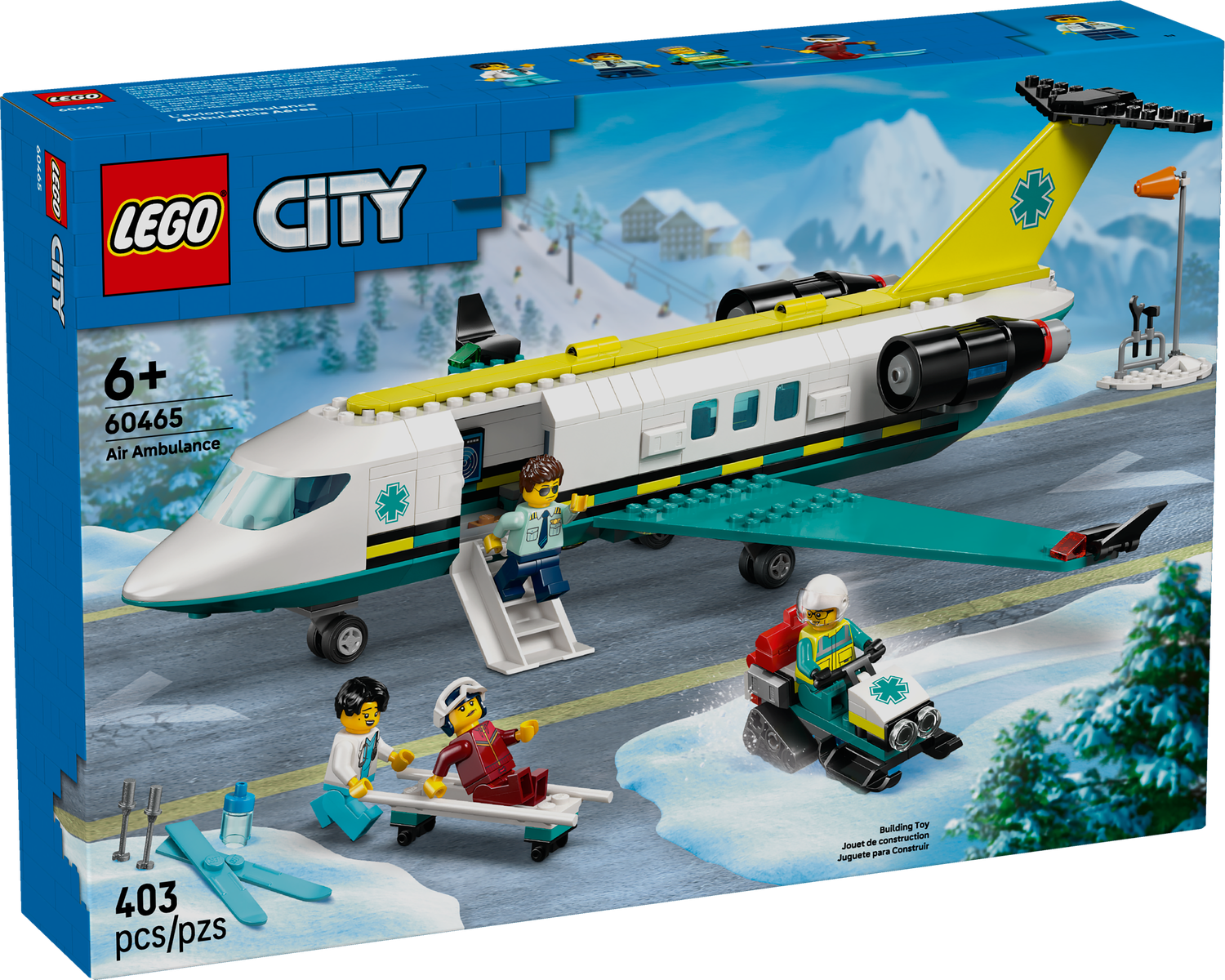 LEGO® CITY - Emergency Air Ambulance Airplane