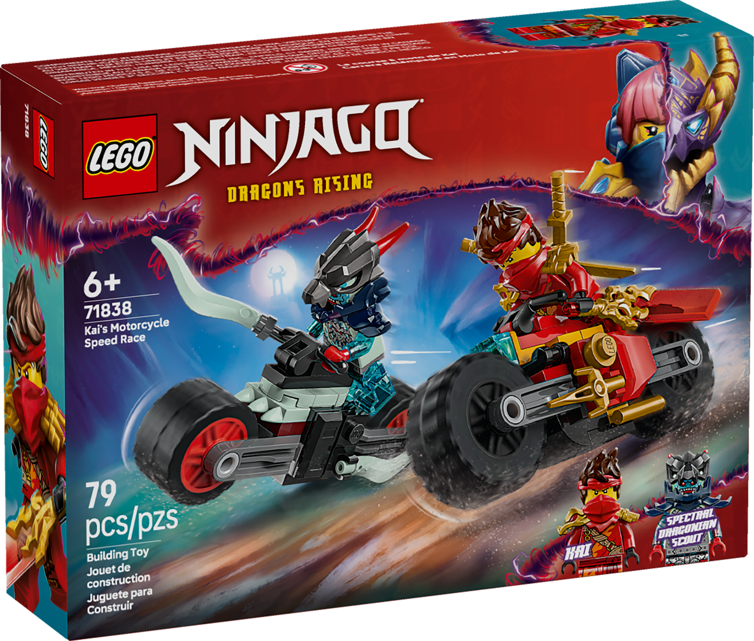 LEGO® NINJAGO - Kai&#39;s Motorcycle Speed Race