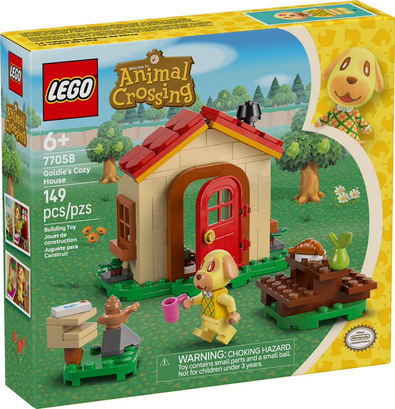 LEGO® ANIMAL CROSSING - Goldie&#39;s Cozy House