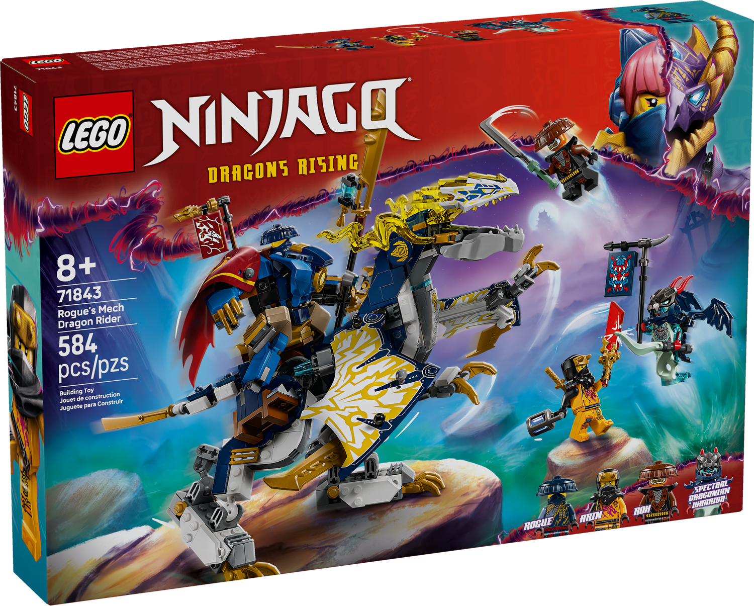 LEGO® NINJAGO - Rogue&#39;s Mech Dragon Rider