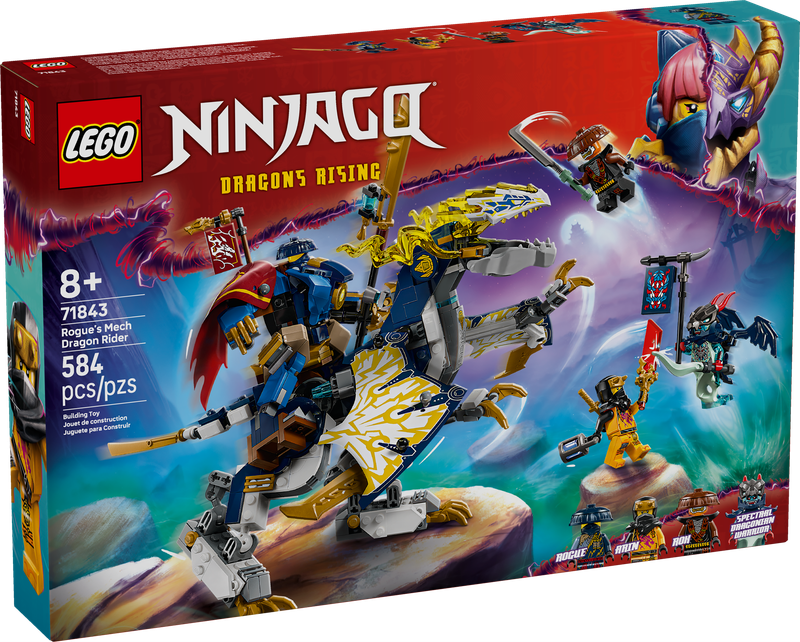 LEGO® NINJAGO - Rogue&#39;s Mech Dragon Rider