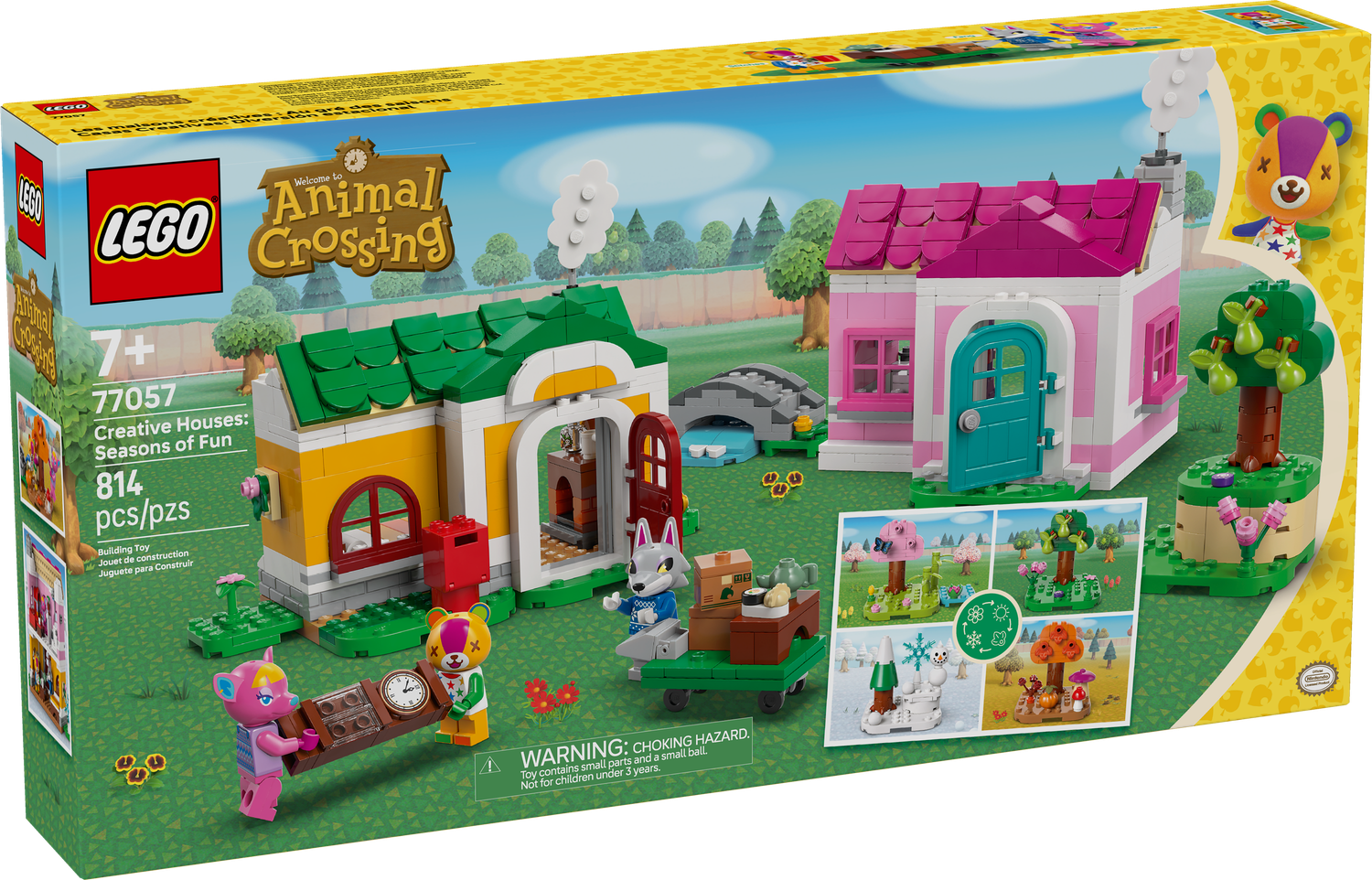 LEGO® ANIMAL CROSSING - Creative Houses: Seasons of Fun