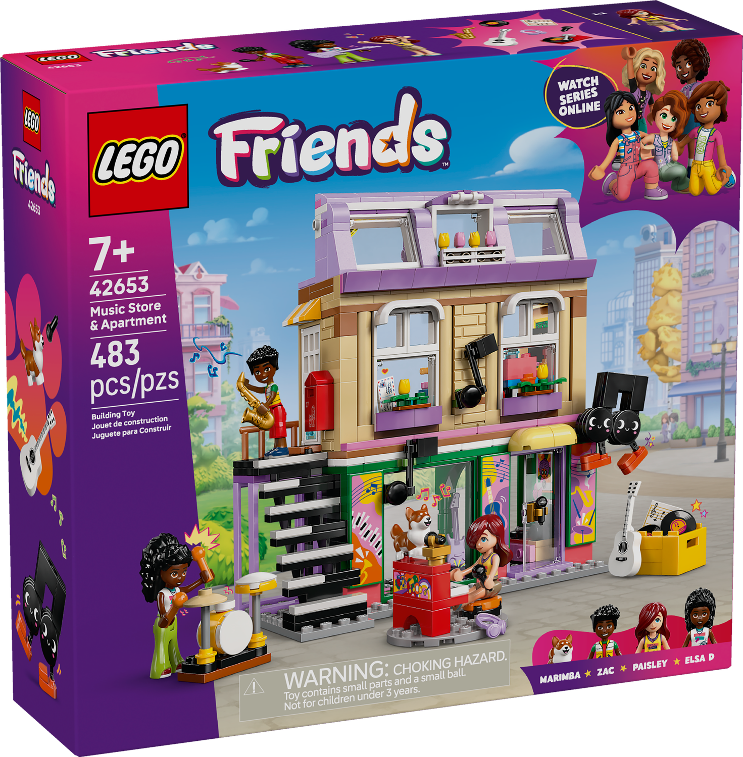 LEGO® FRIENDS - Music Store &amp; Apartment