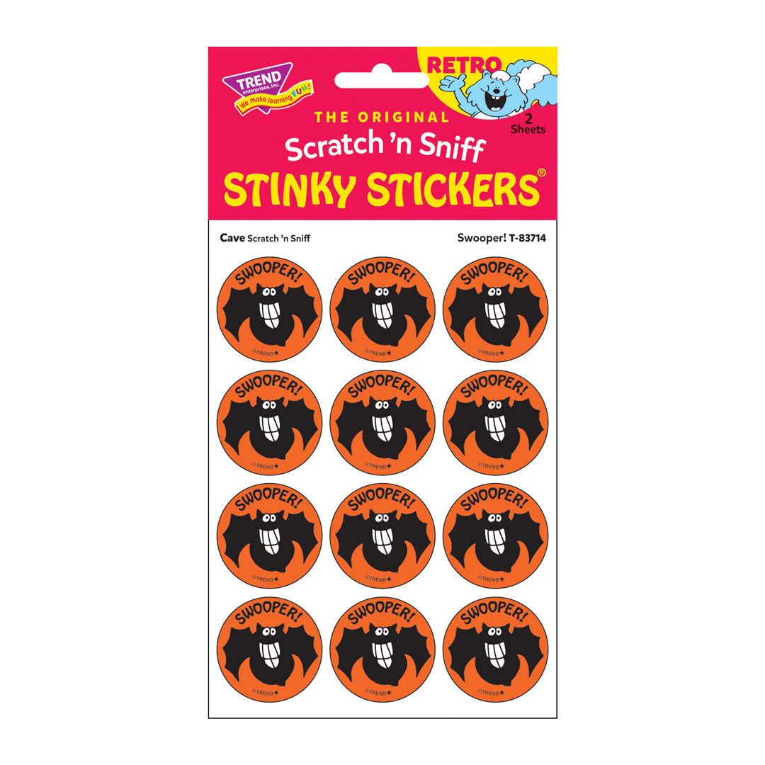 Scratch &#39;N Sniff Stinky Stickers - Swooper!, Cave