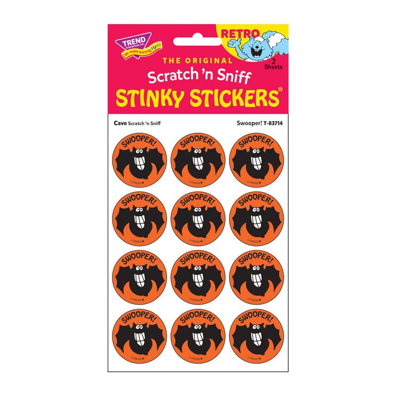 Scratch &#39;N Sniff Stinky Stickers - Swooper!, Cave