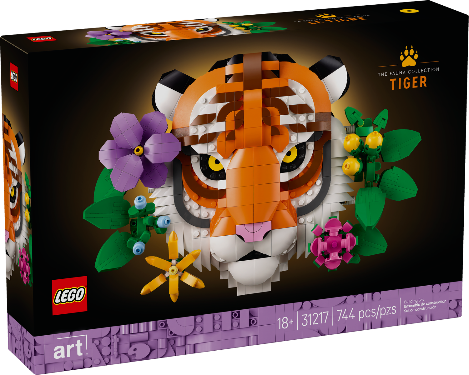 LEGO® ART - The Fauna Series - Tiger