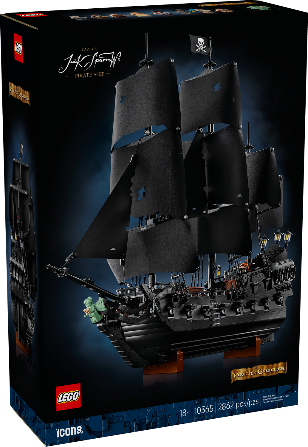 LEGO® ICONS - Captain Jack Sparrow&#39;s Pirate Ship