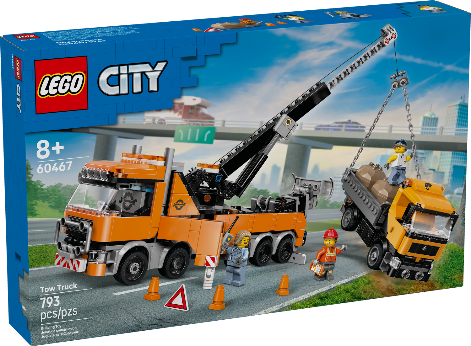 LEGO® CITY - Heavy-Duty Recovery Tow Truck with Crane