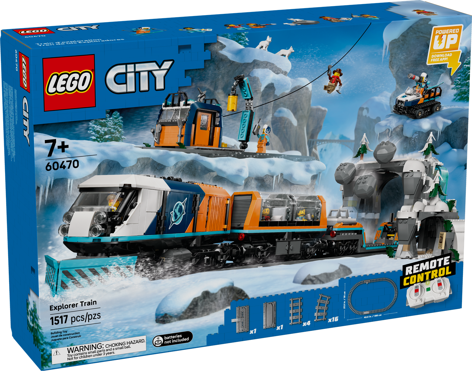 LEGO® CITY - Explorers&#39; Arctic Polar Express Train