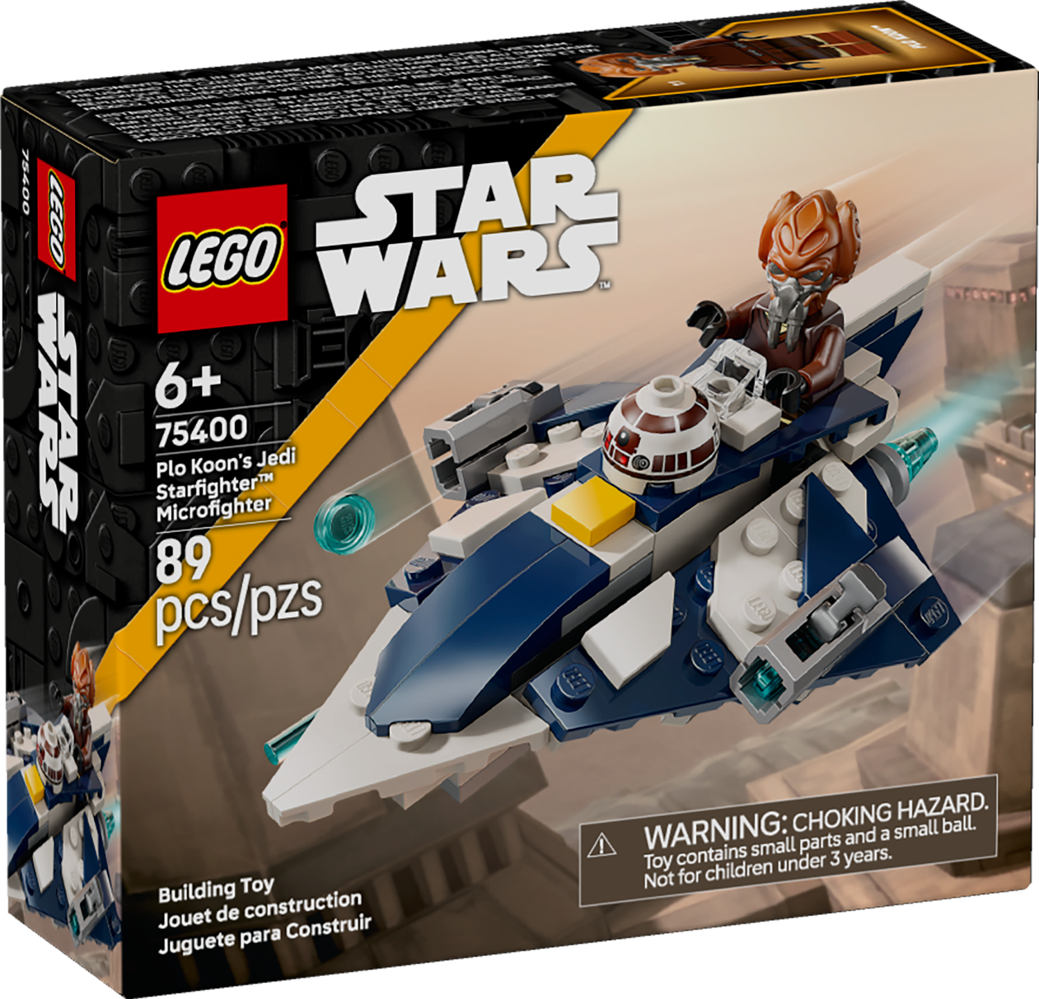 LEGO® STAR WARS - Plo Koon&#39;s Jedi Starfighter Microfighter