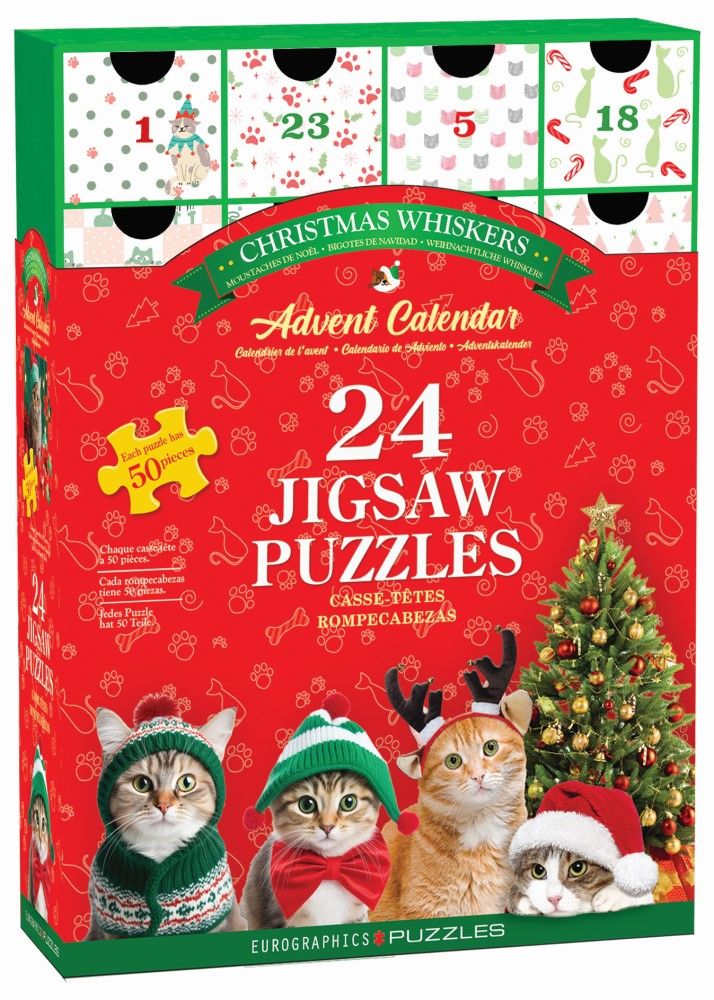Puzzle Advent Calendar - Christmas Whiskers