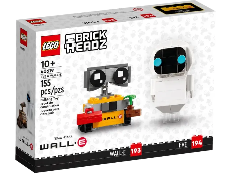 LEGO® BRICK HEADZ - EVE &amp; WALL•E
