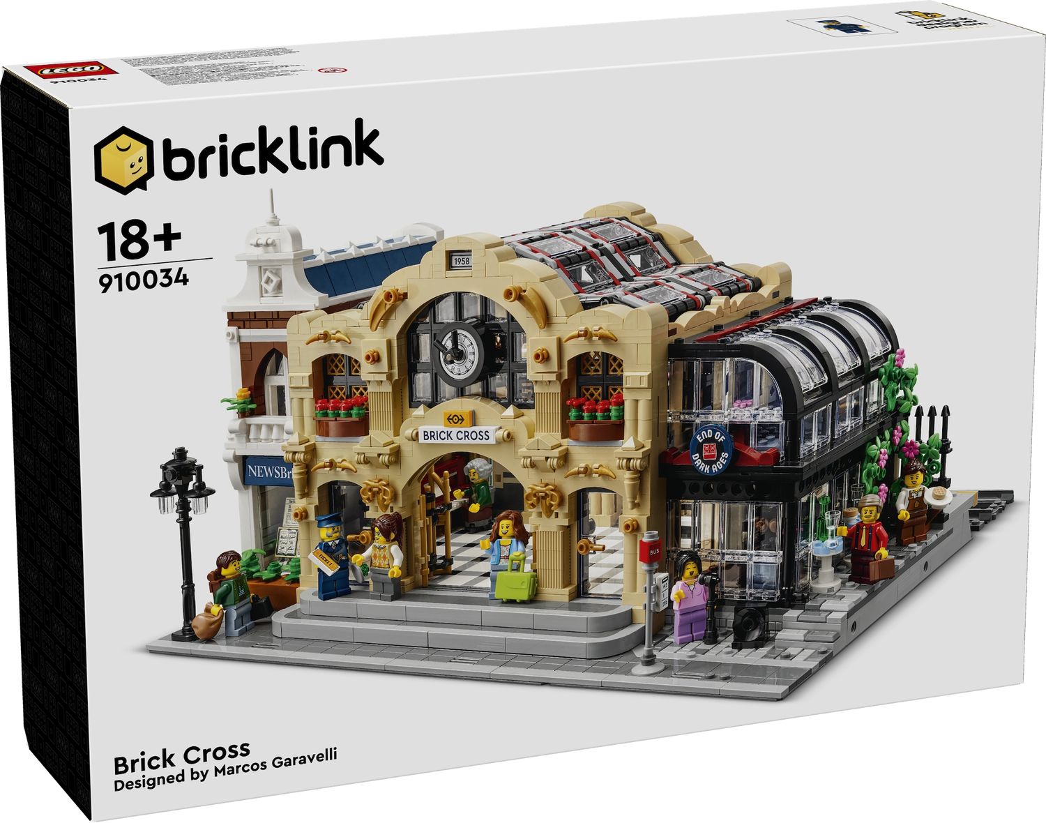 LEGO® BRICKLINK DESIGNER PROGRAM - Brick Cross Train Station
