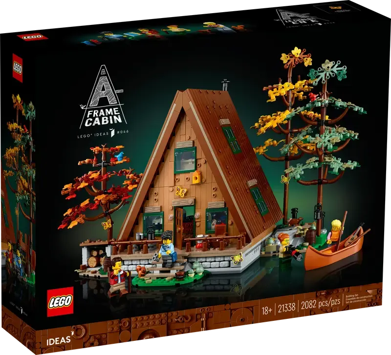 LEGO® IDEAS - A-Frame Cabin