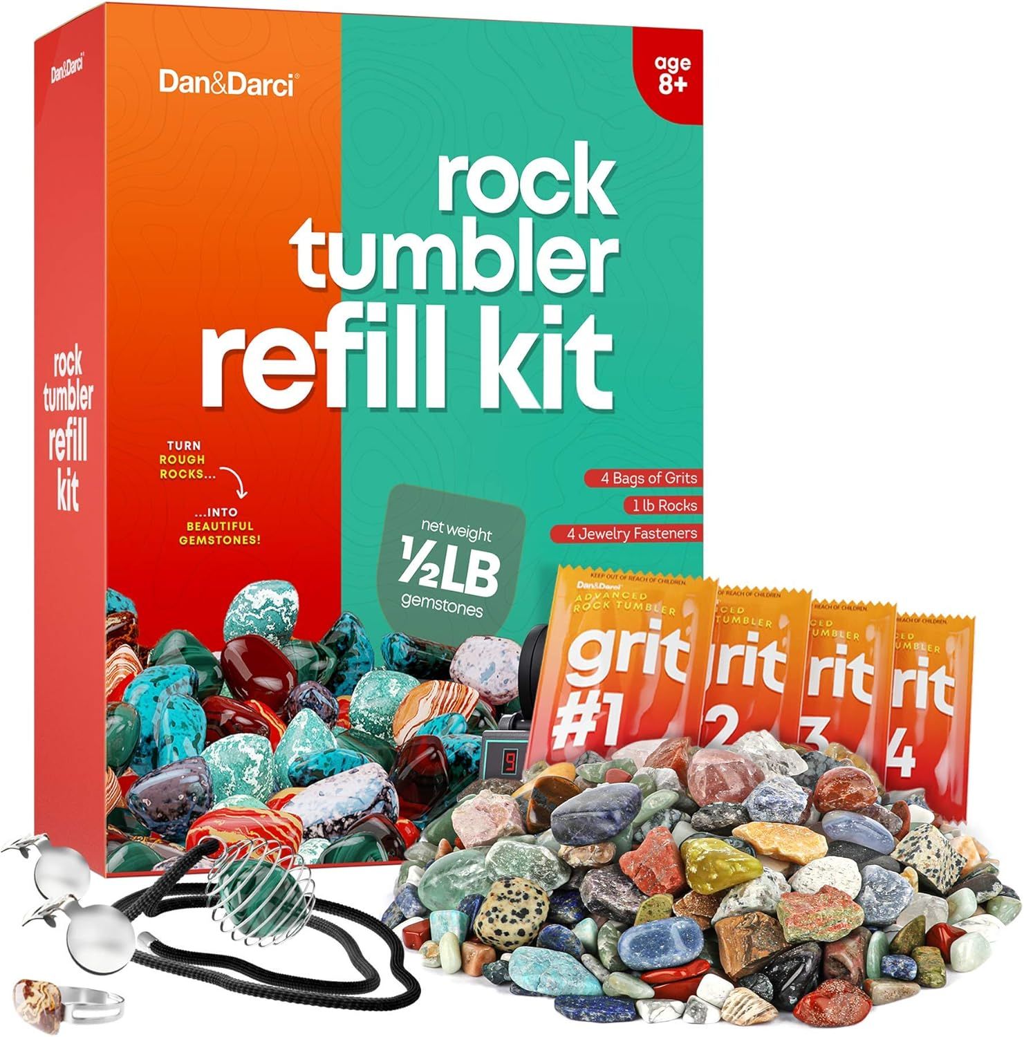 Dan &amp; Darci - Rock Tumbler Refill Kit
