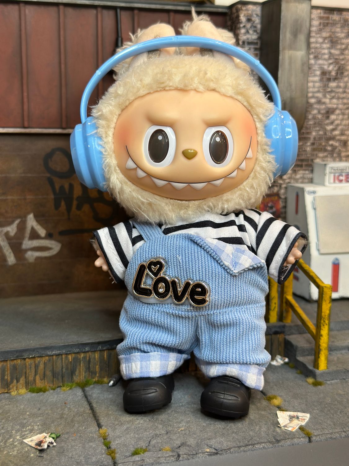Labubu Fashion - Love Blue