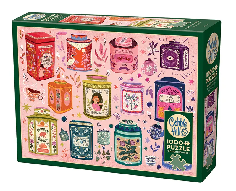 1000pc: Tea Tin Treasures