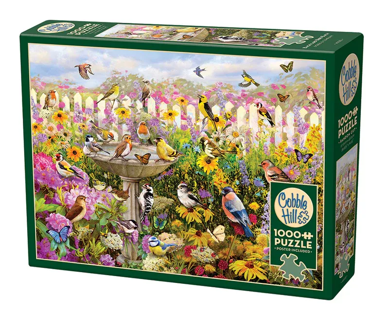 1000pc: Backyard Bird Bath