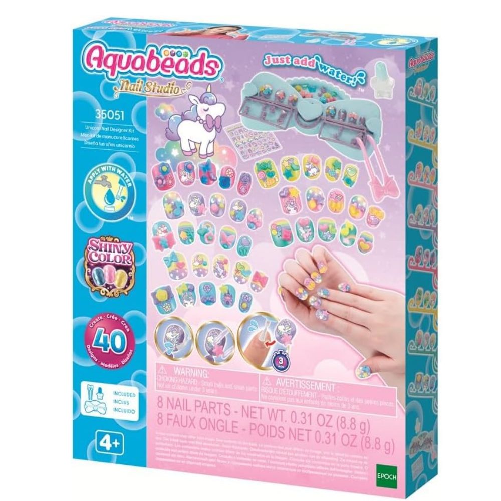 Aquabeads  - Unicorn Designer Nail Kit