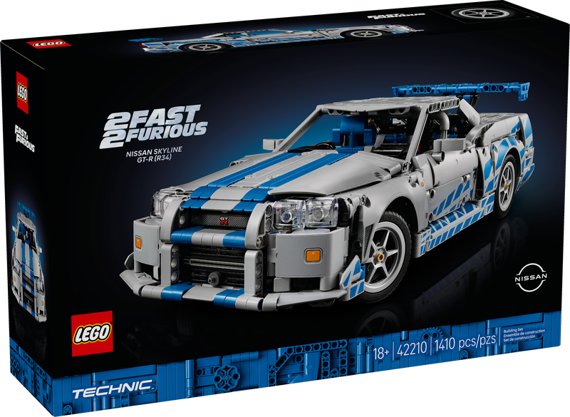 LEGO® TECHNIC - 2 Fast 2 Furious Nissan Skyline GT-R (R34)