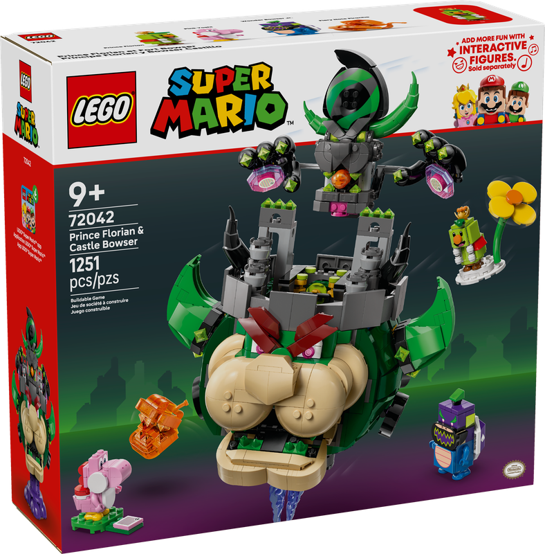 LEGO® SUPER MARIO - Prince Florian &amp; Castle Bowser
