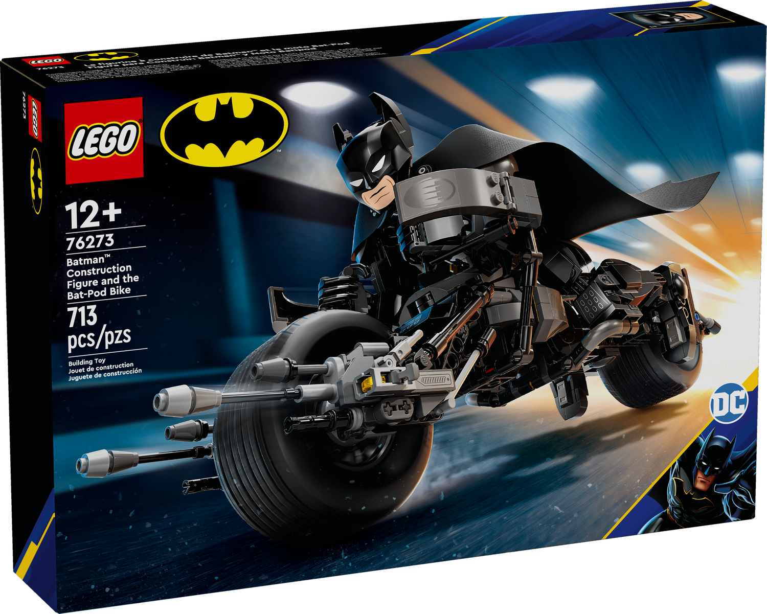 LEGO® SUPER HEROES DC - Batman™ Construction Figure and the Bat-Pod Bike