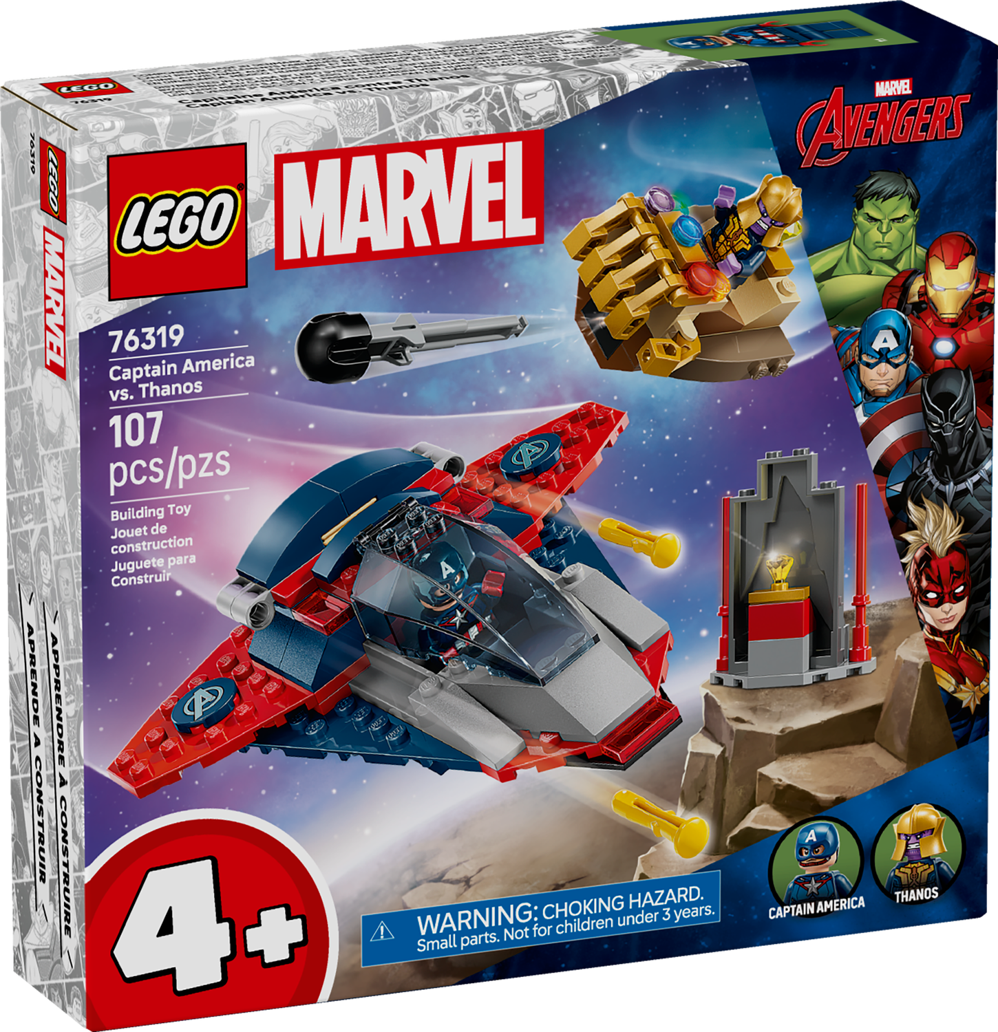 LEGO® SUPER HEROES MARVEL - Captain America vs. Thanos